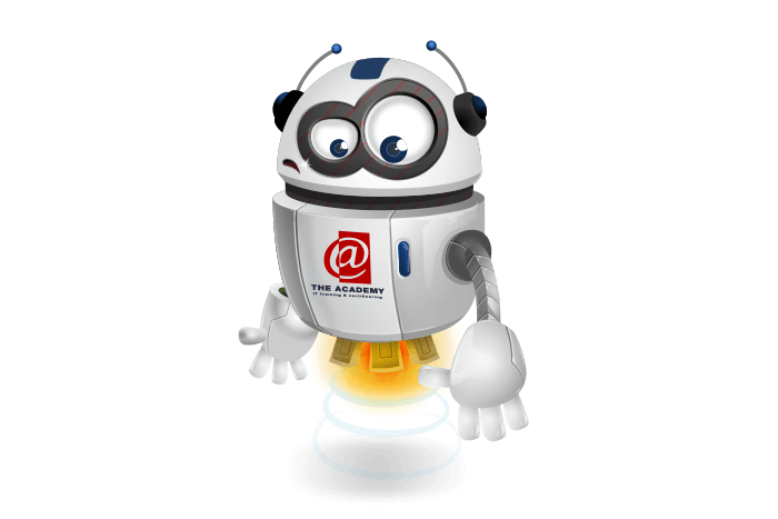 Buddy onze mascotte verontwaardigd