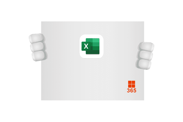 Buddy met een bord in zijn handen met logo\'s